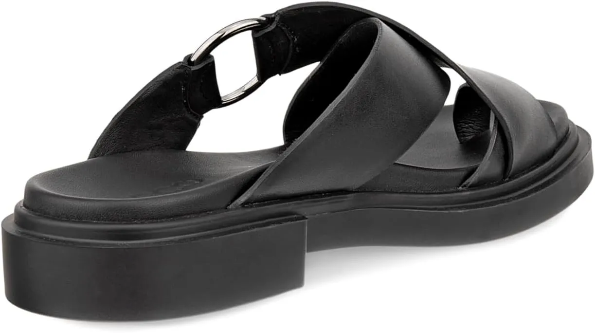 ECCO Women's Seoul Toe Post Ring Ornament Slide Sandal