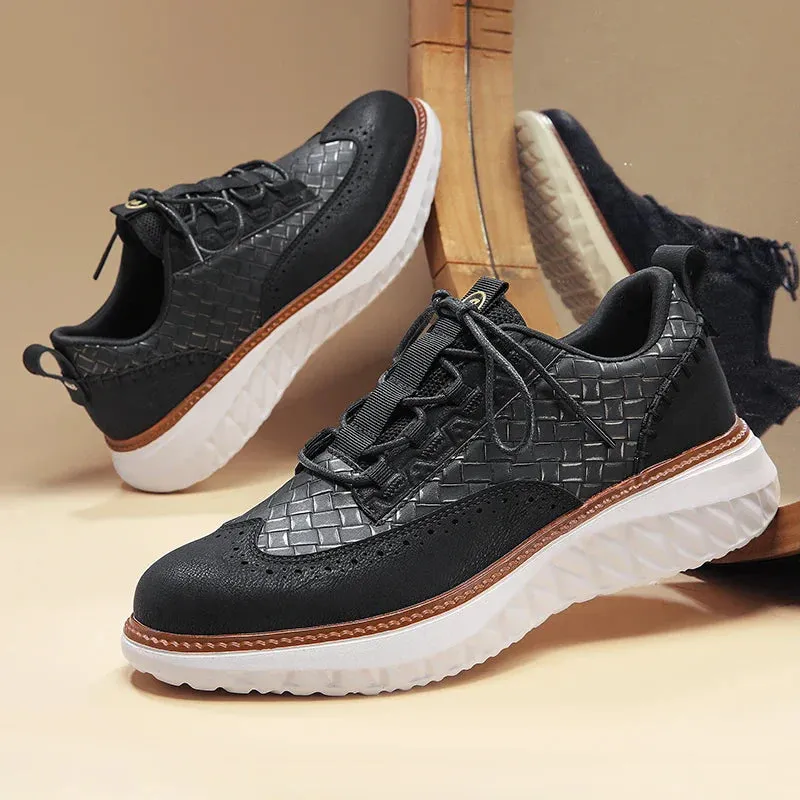 Echo | Oxford Ridge Men's Leather Sneakers