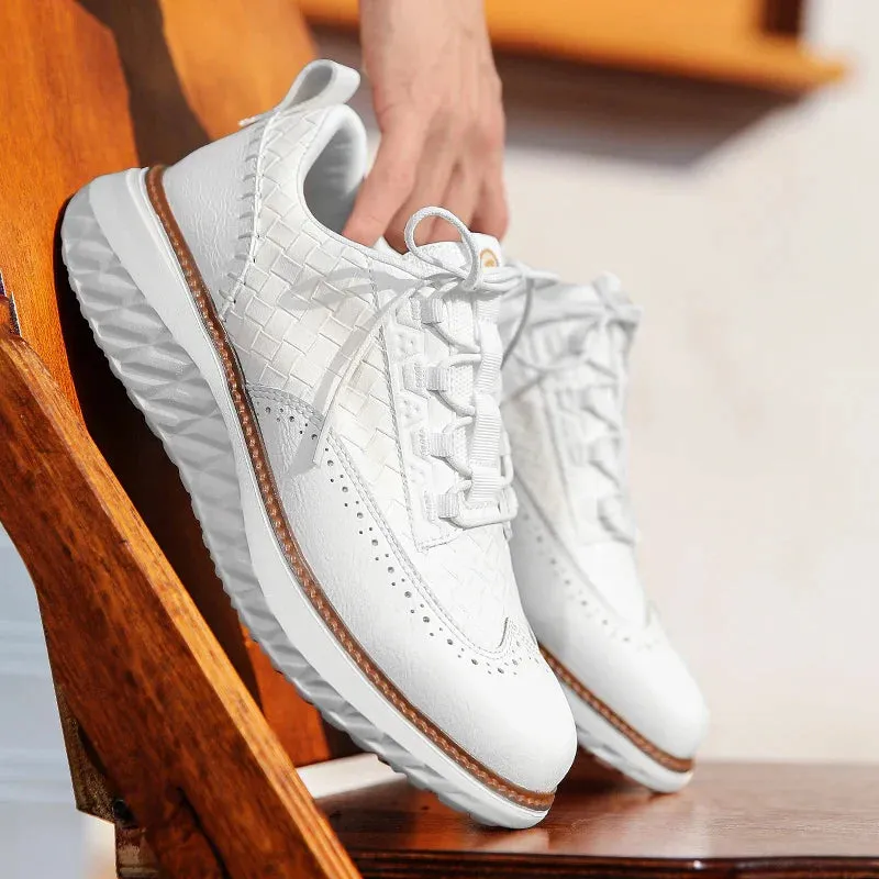 Echo | Oxford Ridge Men's Leather Sneakers