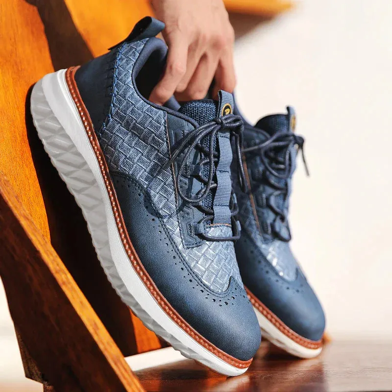 Echo | Oxford Ridge Men's Leather Sneakers