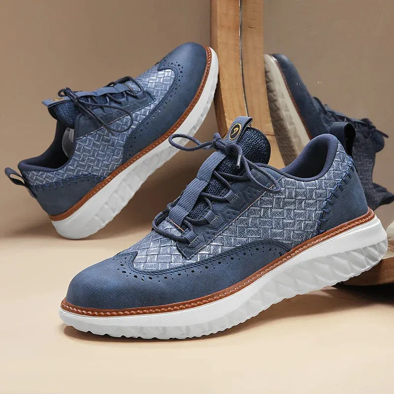 Echo | Oxford Ridge Men's Leather Sneakers