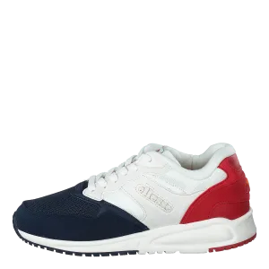 El Nyc84 Sued Af Wht/dk Blu/red