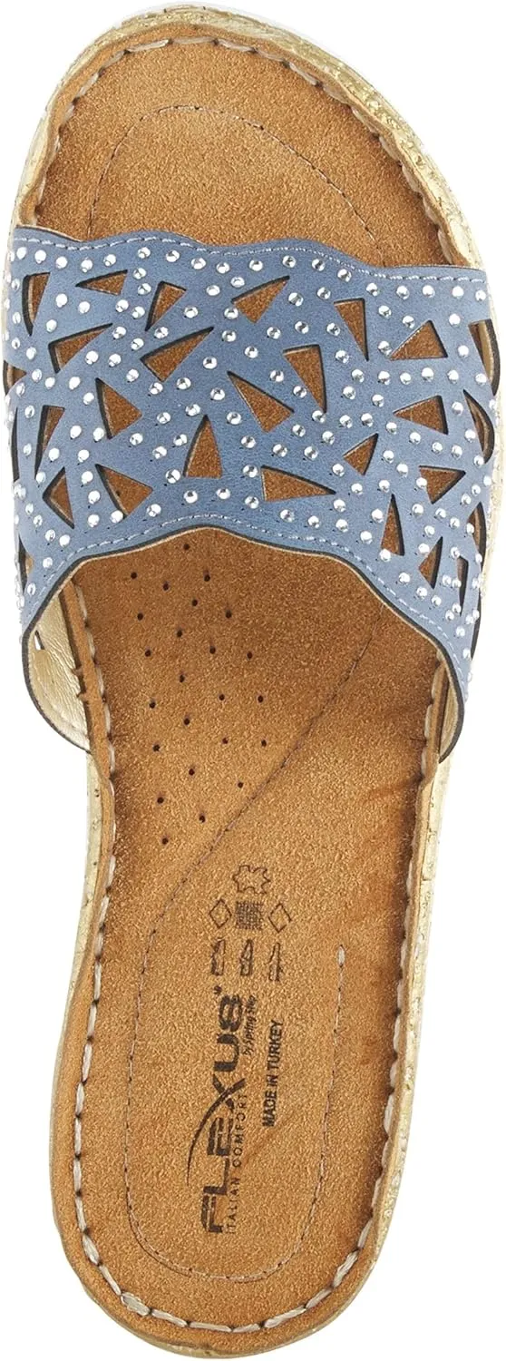 Flexus Women's Windom Slide Wedge Sandal