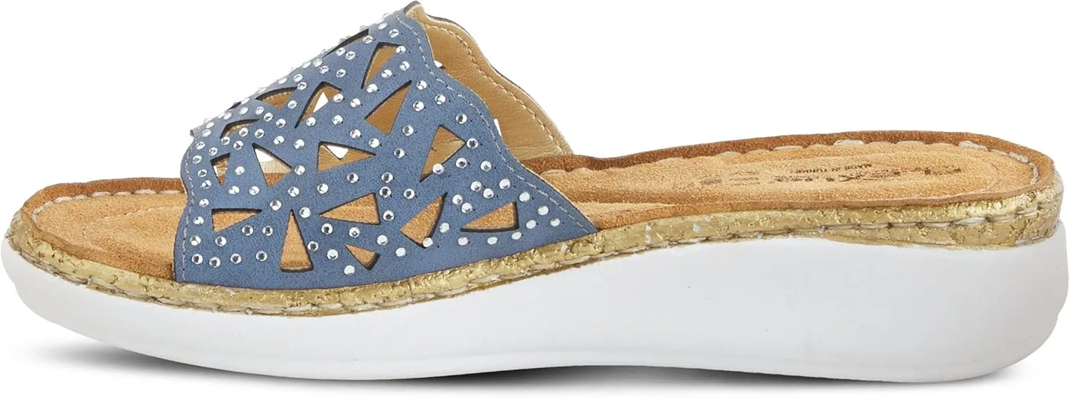 Flexus Women's Windom Slide Wedge Sandal