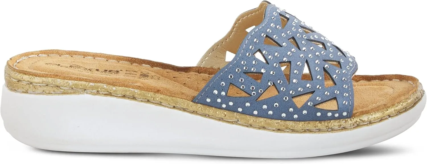 Flexus Women's Windom Slide Wedge Sandal