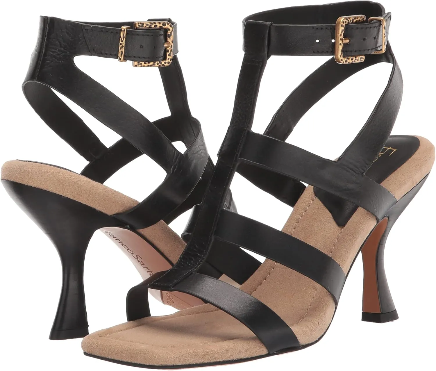Franco Sarto Women's Rine Strappy Heeled Sandal