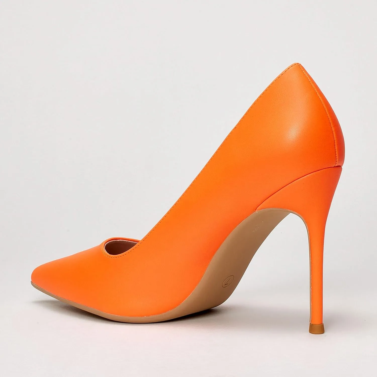 GENSHUO Women's Closed Toe Stiletto High Heels Dress 4 Inch Heeled Pointed Toe Party Homecoming Wedding Pump Shoes