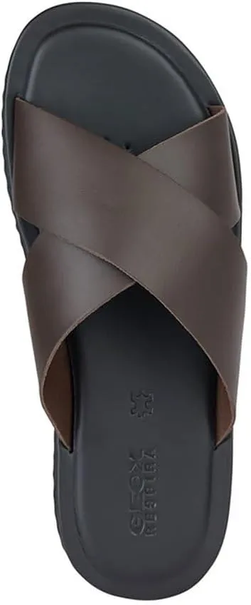 Geox Mens U Erice B Slide Sandal