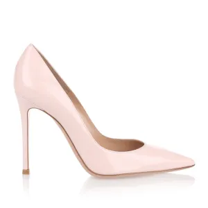 Gianvito patent pink pump