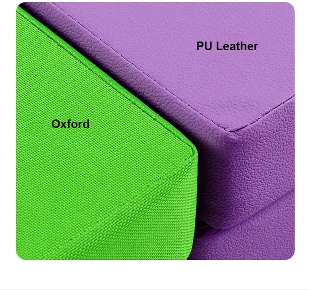 Gymnastics Mat Gym Mat Folding Mattress with Carrying Handle, 2"/4" Thick Waterproof Fabric Floor Mat Floor Guest Bed with Removable Cover,Foldable Mattress (Green-PU,24"x47"x2")