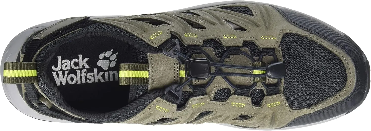Jack Wolfskin Men's Outdoor Sneaker, 12.5