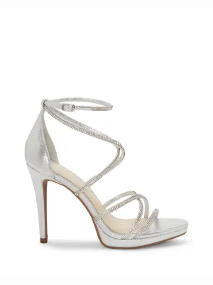 Jaeya High Heel in Platinum