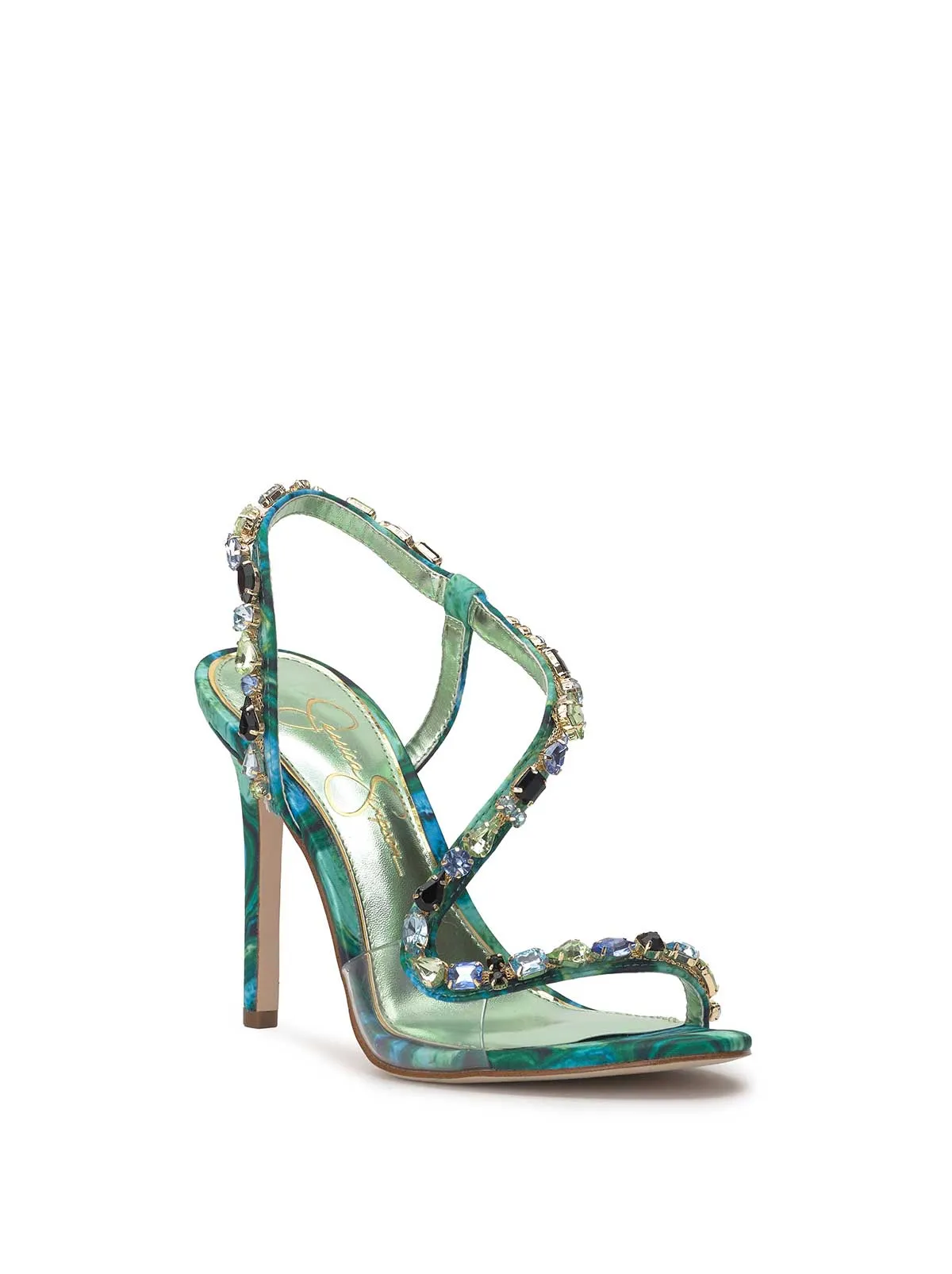 Jaycin High Heel in Fluorite Combo