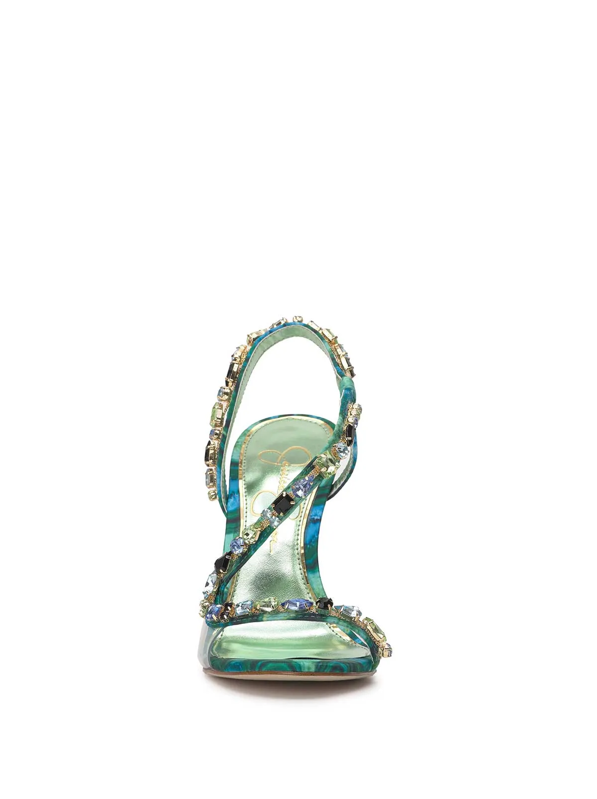 Jaycin High Heel in Fluorite Combo