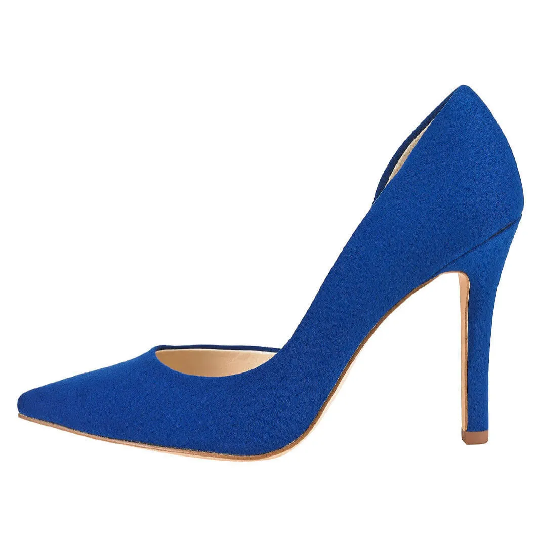 JENN ARDOR Women Dress Pointed Toe Stiletto Heel Pumps