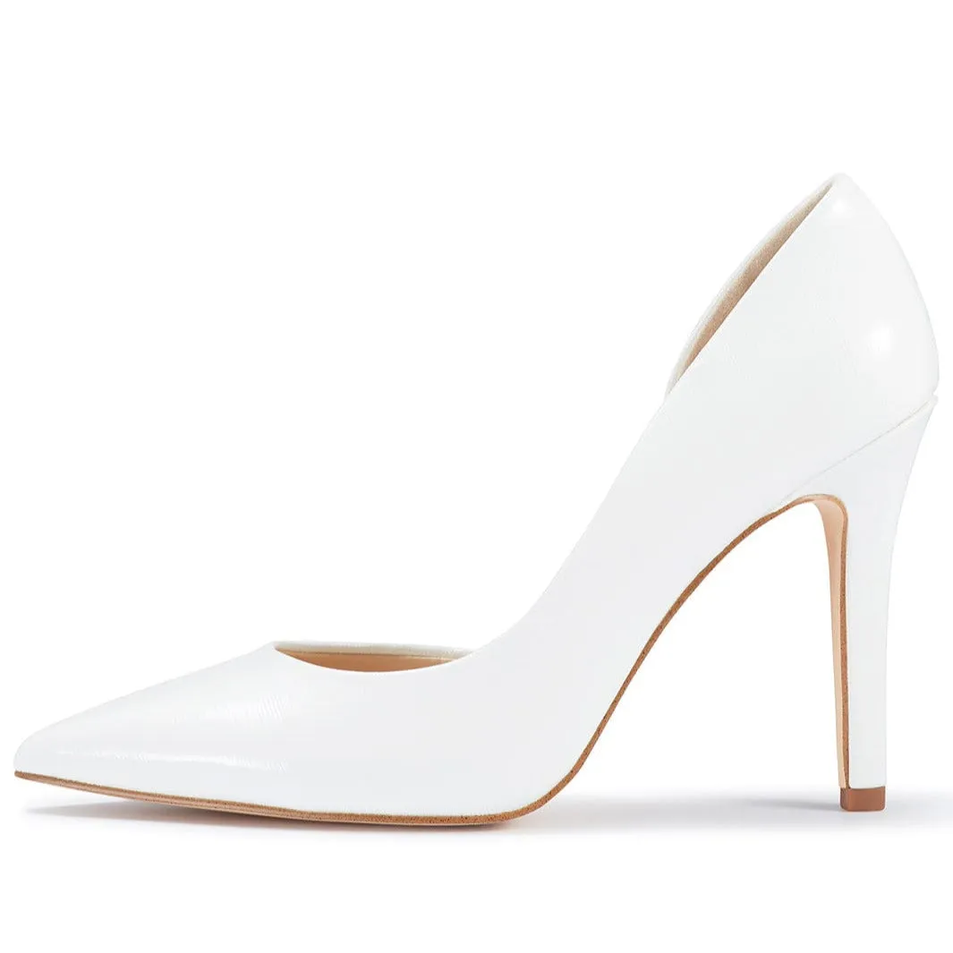 JENN ARDOR Women Dress Pointed Toe Stiletto Heel Pumps