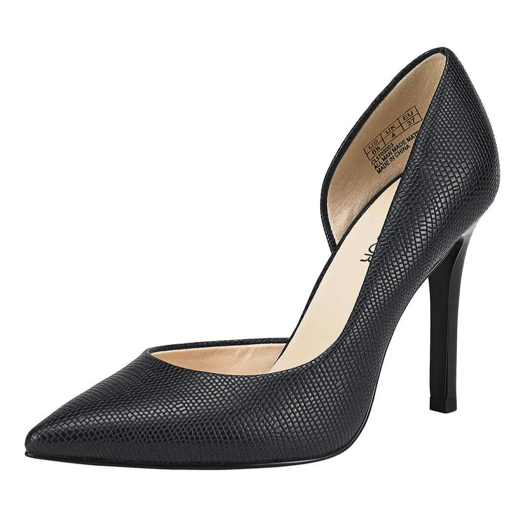 JENN ARDOR Women Dress Pointed Toe Stiletto Heel Pumps
