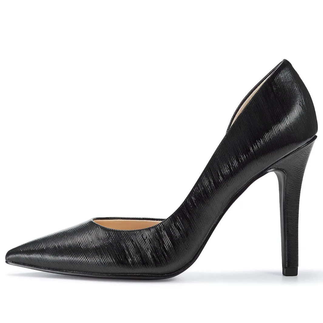 JENN ARDOR Women Dress Pointed Toe Stiletto Heel Pumps