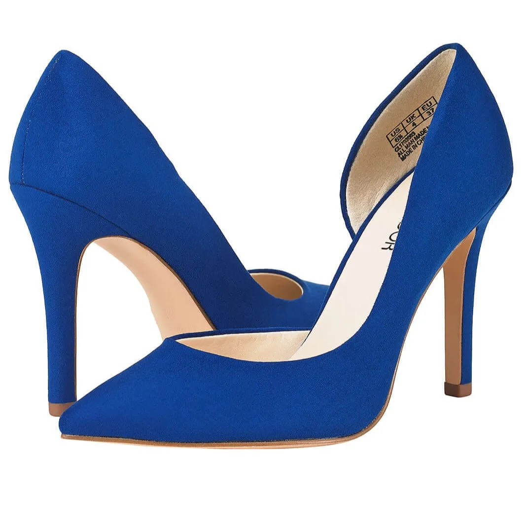 JENN ARDOR Women Dress Pointed Toe Stiletto Heel Pumps