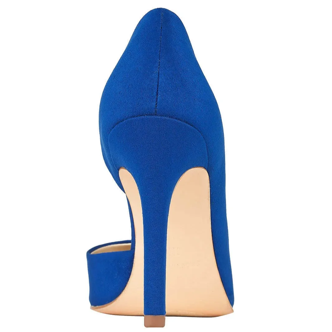 JENN ARDOR Women Dress Pointed Toe Stiletto Heel Pumps