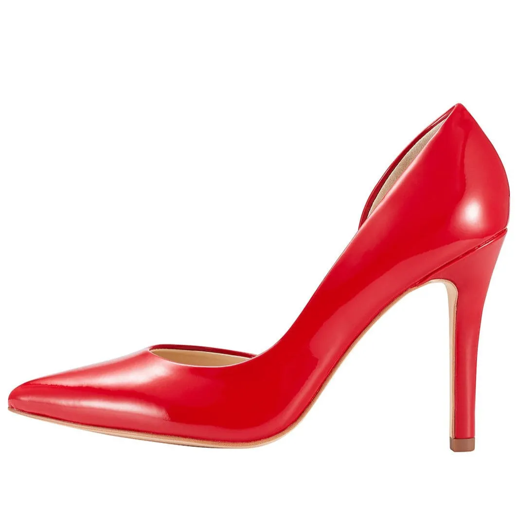JENN ARDOR Women Dress Pointed Toe Stiletto Heel Pumps