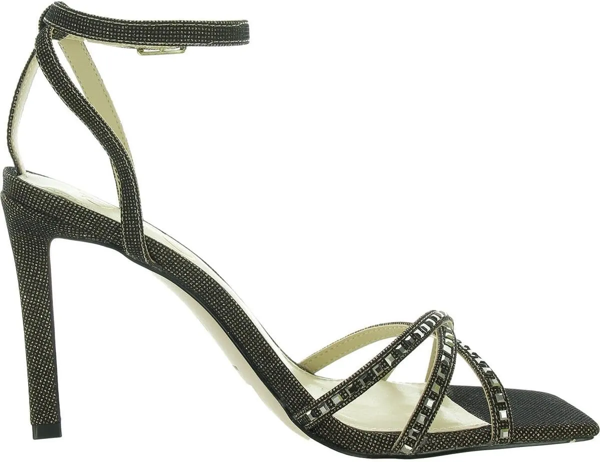 Jessica Simpson Women's Leonah Embellished Strappy Dress Sandal Heeled