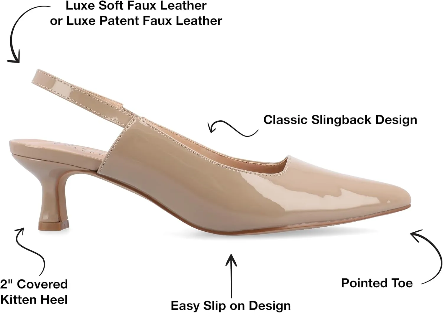 Journee Collection Women's Paulina Pump