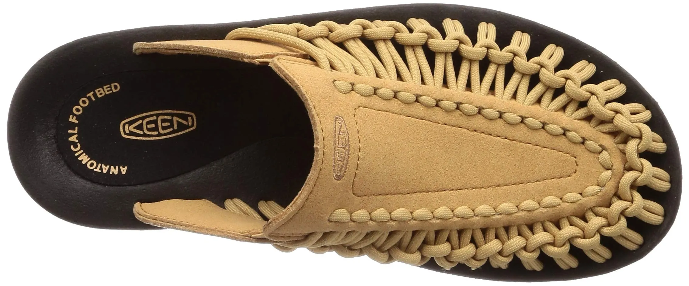 KEEN Uneek Slide Sandal - Women's Lark/Black, 6.5