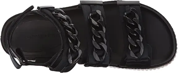 KENDALL   KYLIE Women's Ivie Sandal, black, 8.5 Medium US