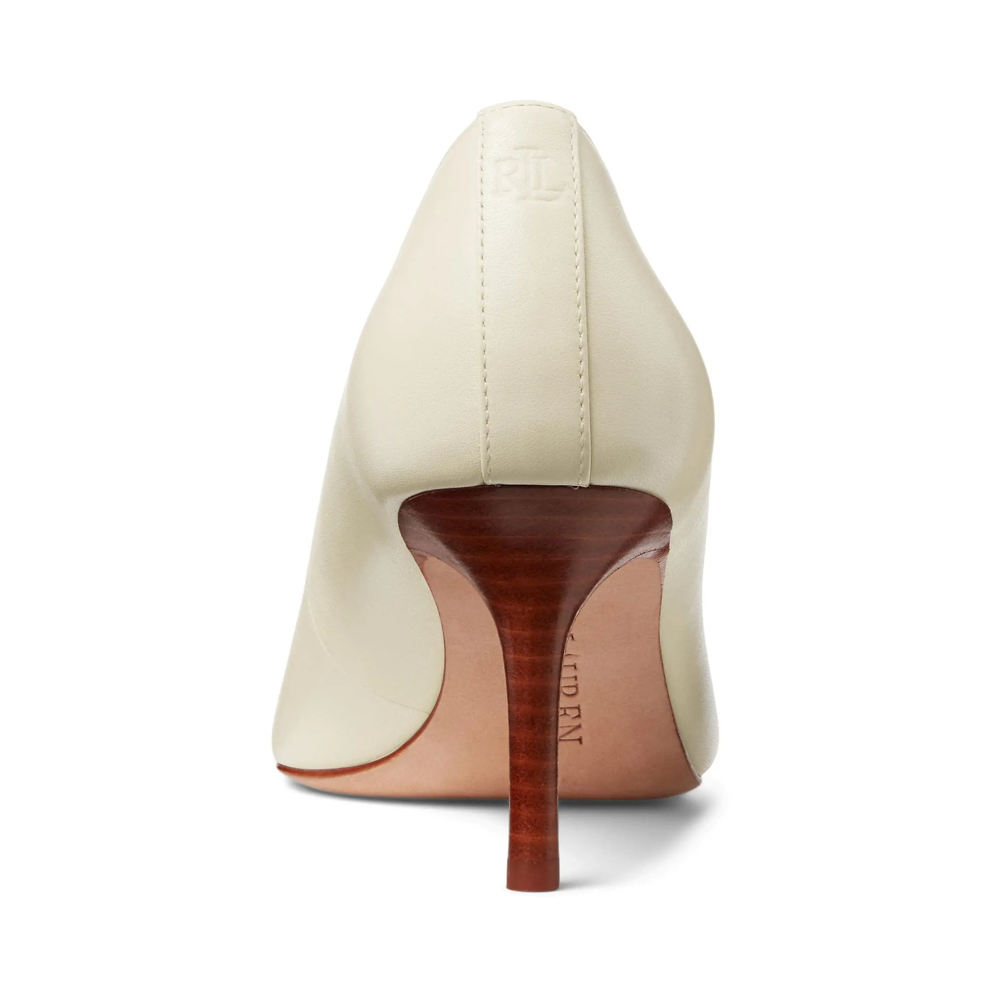 Lauren Ralph Lauren Lanette Pumps for Women - Breathable Synthetic Lining - Leather Upper - Rubber Outsole Womens Lanette Pump Alpaca Suede 10 B - Medium Vanilla 9 B - Medium