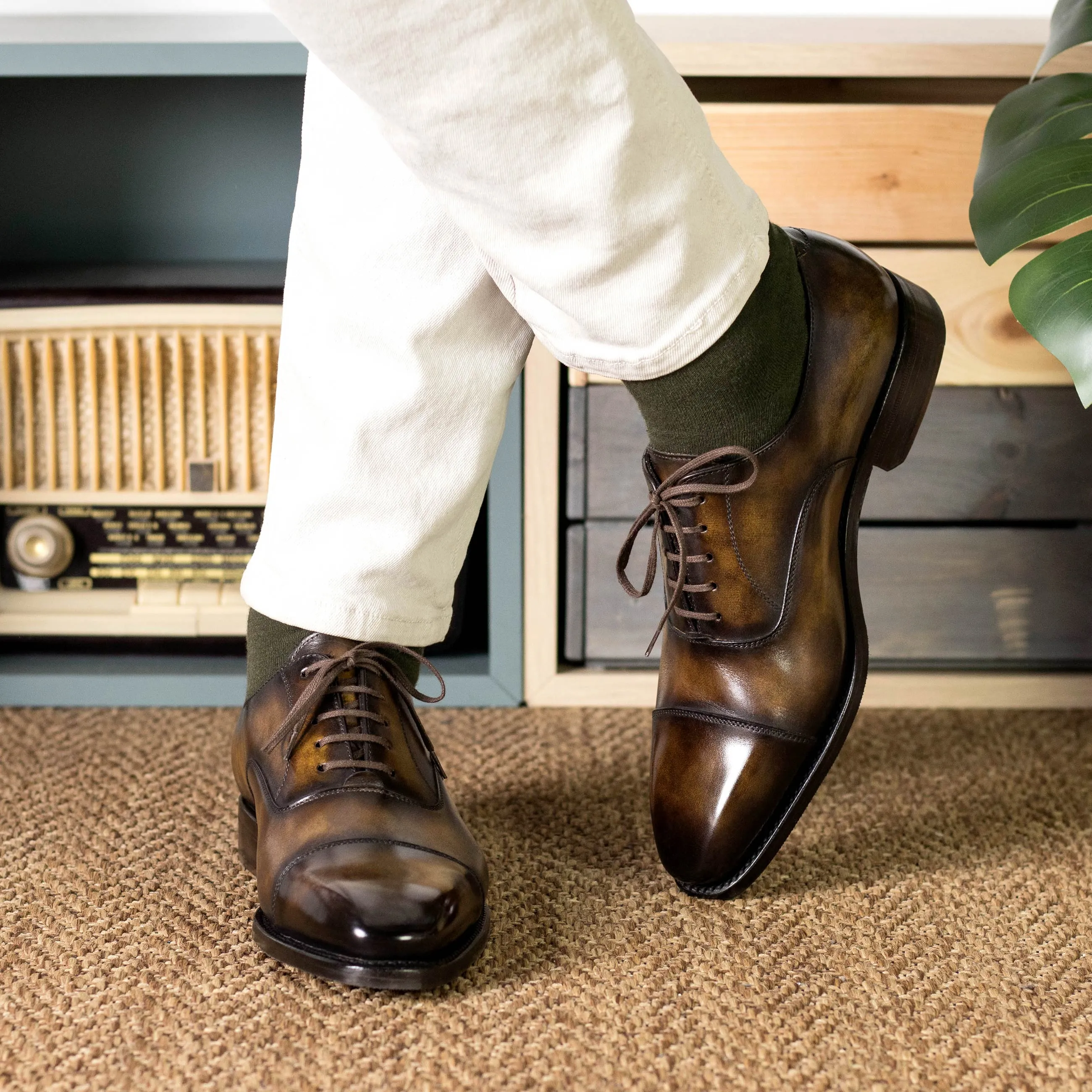 Leather Oxford Savile │ Tobacco Patina