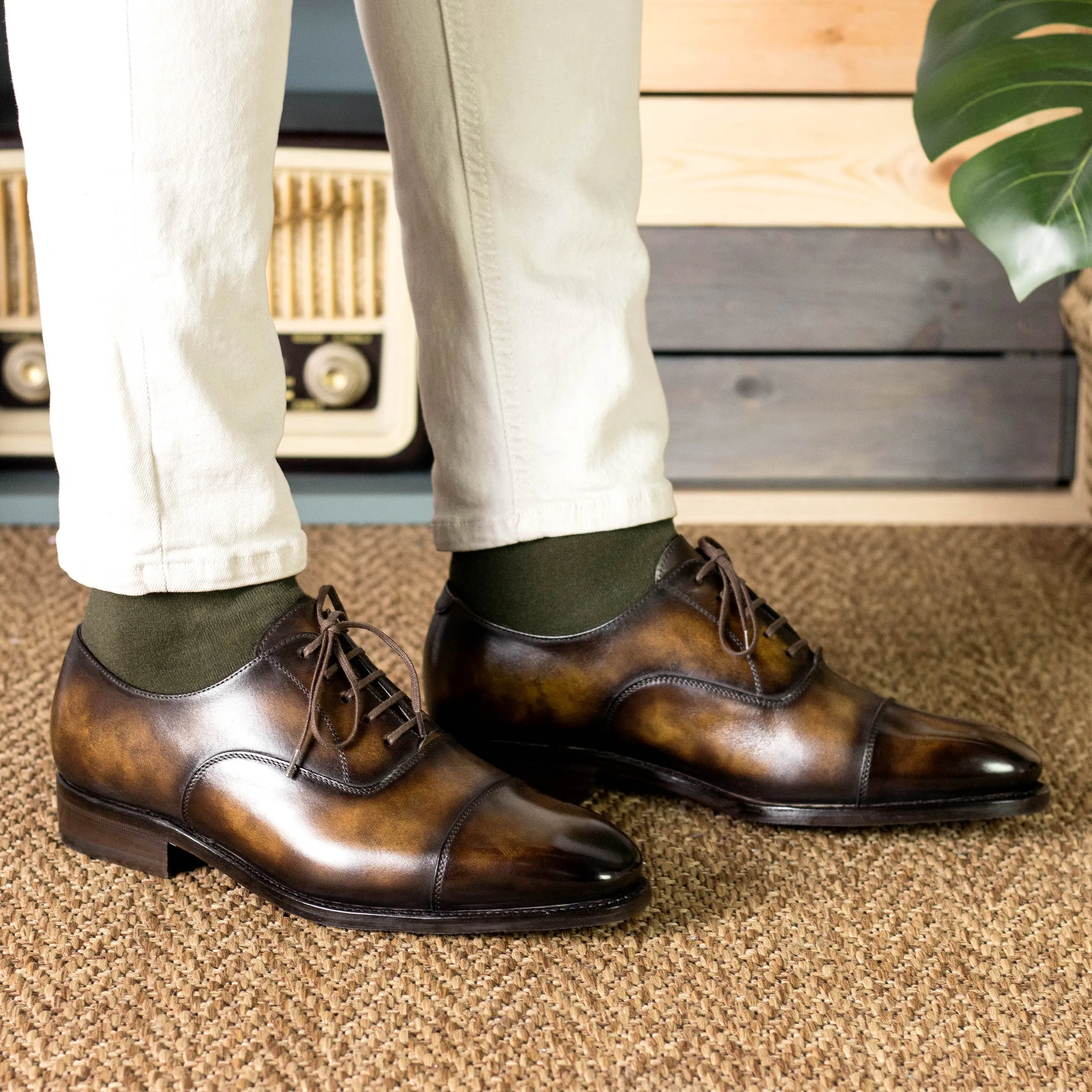 Leather Oxford Savile │ Tobacco Patina