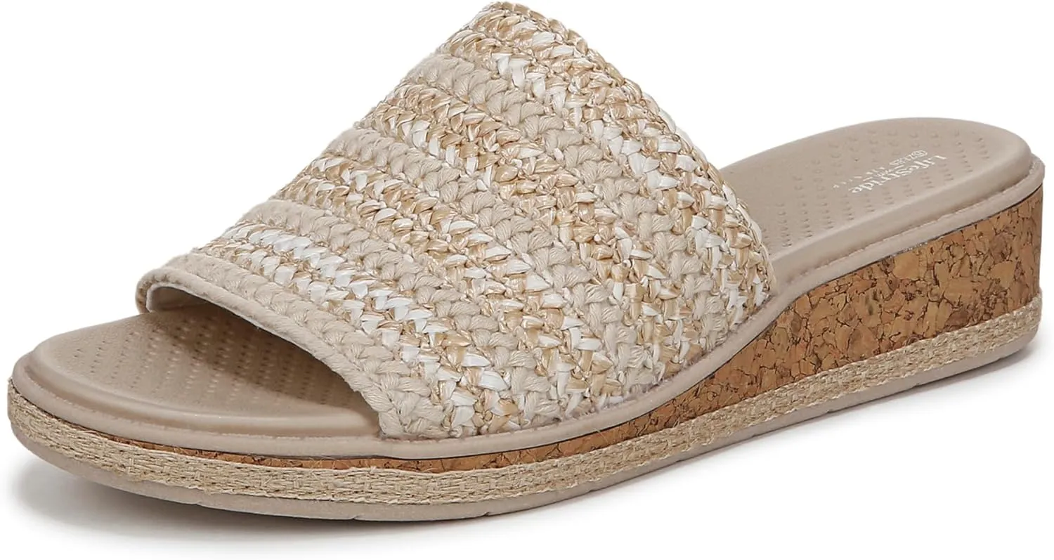 LifeStride Women's Breezy Slide Sandal