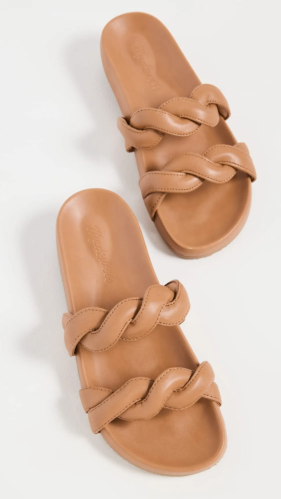 Madewell The Walker Slide Sandal Desert Camel 9.5 M