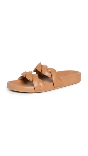 Madewell The Walker Slide Sandal Desert Camel 9.5 M