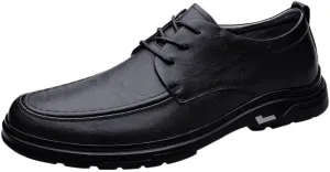 Male Leather Dress Shoes Man Slip-On Casual Leather Shoes Business Mens Shoe Men Loafers England Outdoor Footwear
