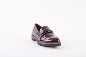 MARCO TOZZI 24704-580 FLAT LOAFER - BURGANDY