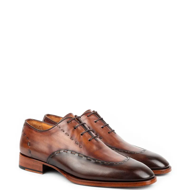 Men Handmade Leather Formal Oxford Shoes