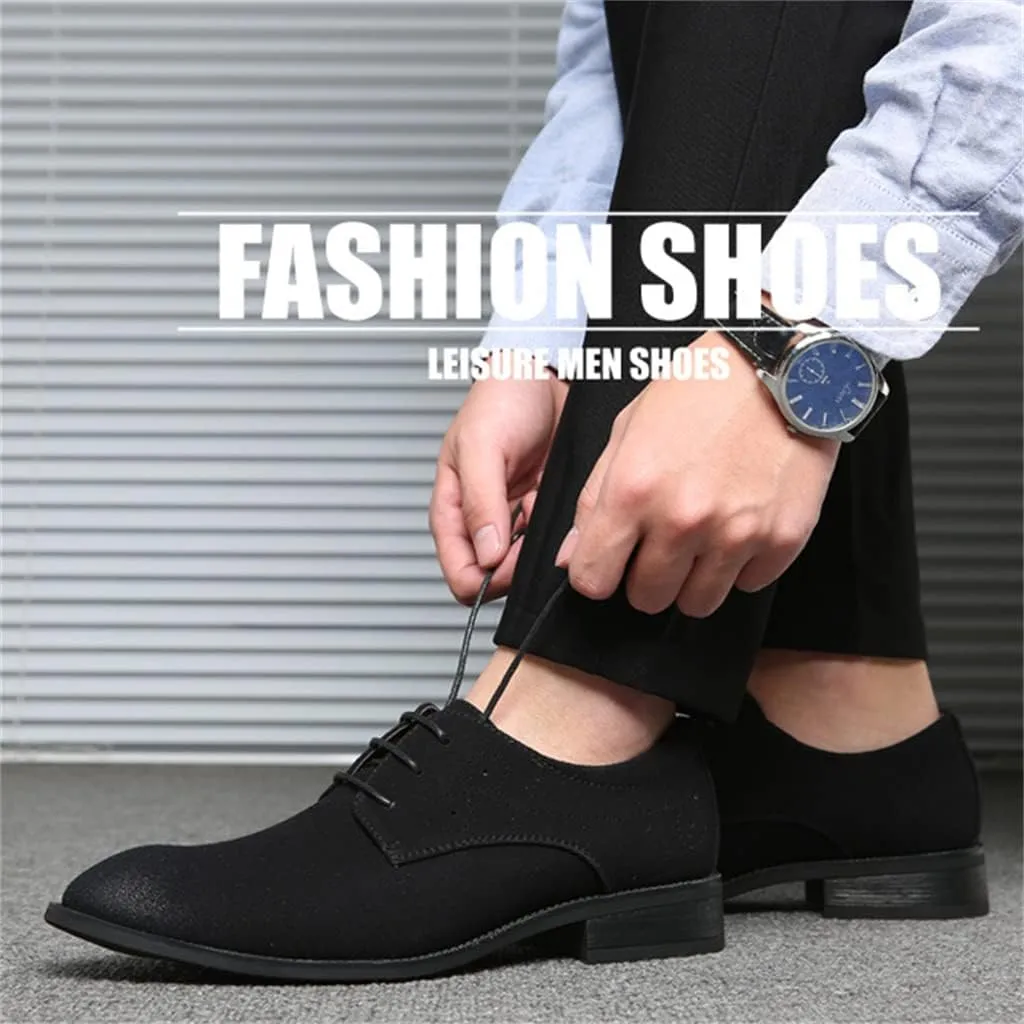 Mens Casual Oxford Business Dress Shoes Leather Slip-on Loafer for Men Walking Driving Office Outdoor Penny Oxfords Comfort Fashion Leisure Breathable Stylish Loafers