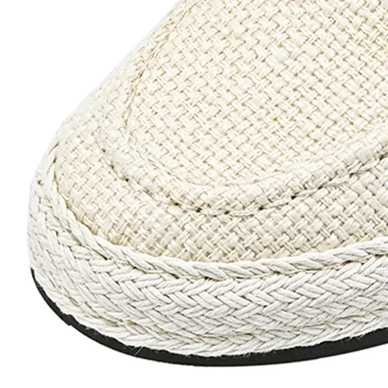 Men's Linen Executive Moccasins