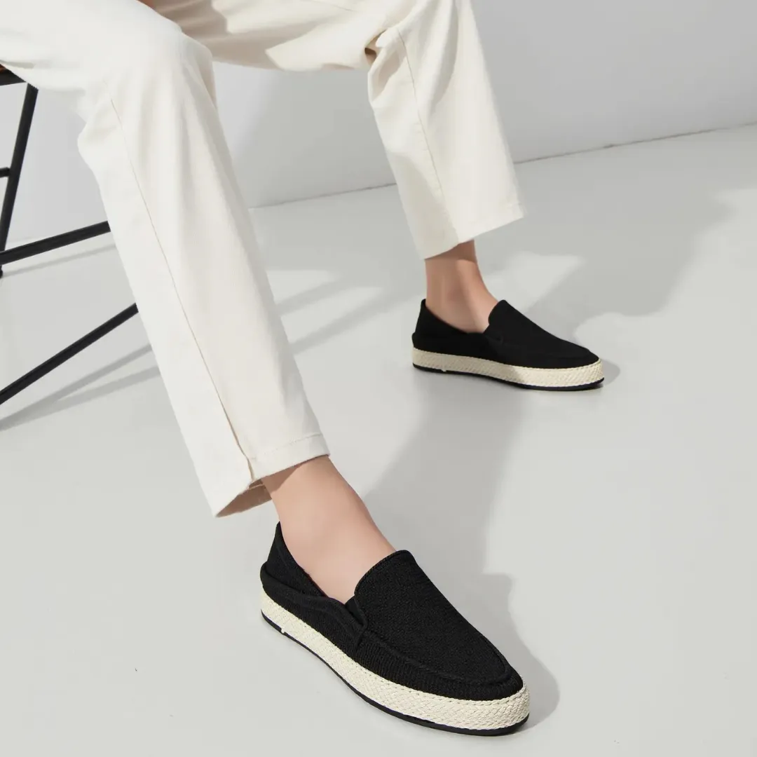 Men's Linen Executive Moccasins