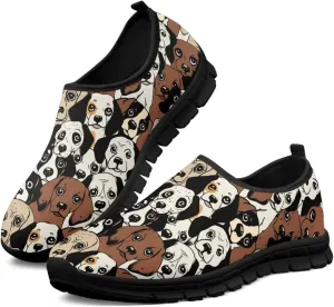 Men's Slip On Sneakers Lightweight Casual Travel Walking Flat Shoes Comfort Low Top Sports Shoes Outdoor Road Running Shoes US 5-14