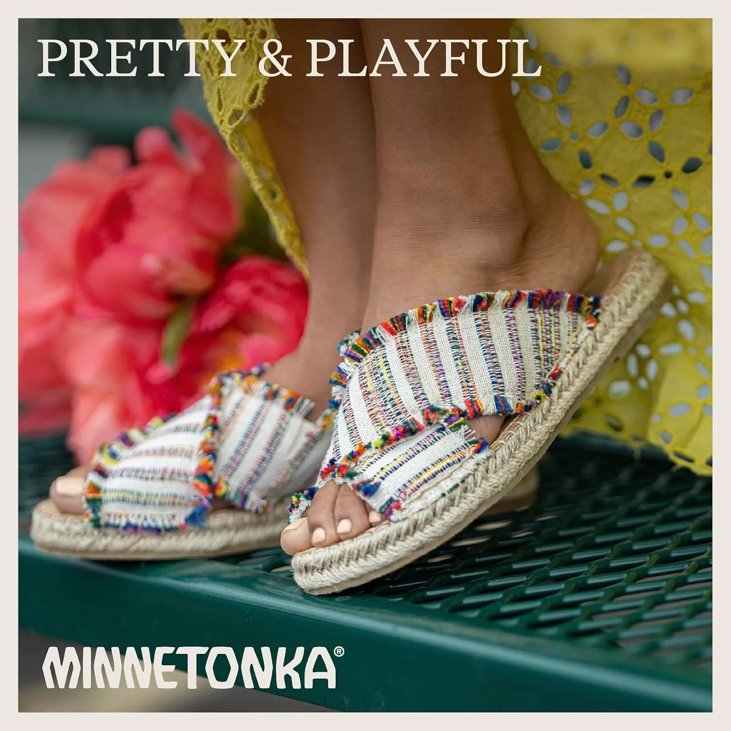 Minnetonka Women's Pepper, Pemma and Posey Slide Sandal