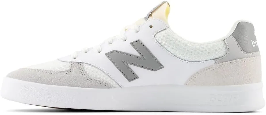 New Balance Men's 300 V3 Court Sneaker, White/Slate Grey/0, 5.5 Wide
