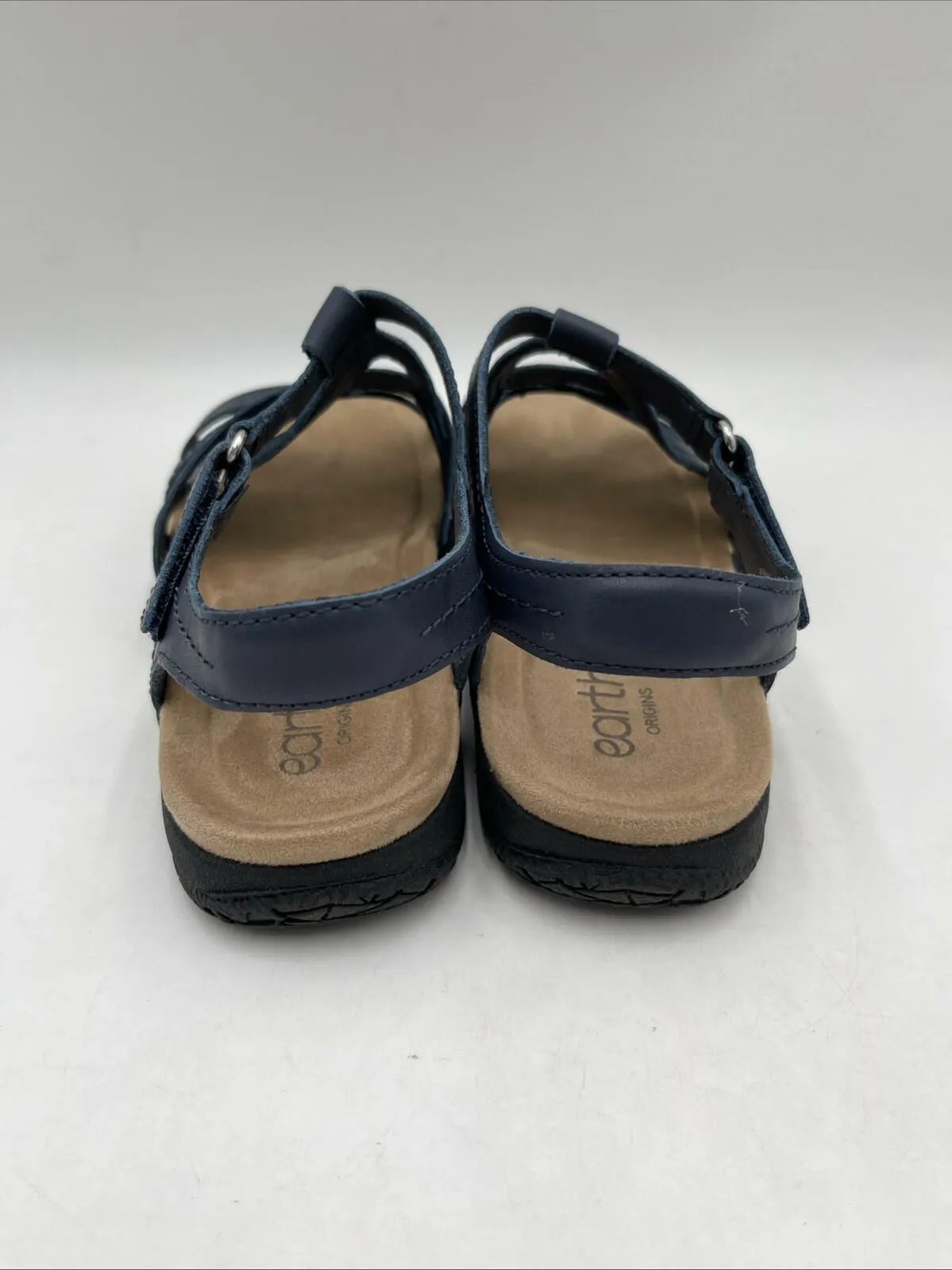 NWB Earth Origins Sellie Sandal Women's Navy Blue Size 8.5W