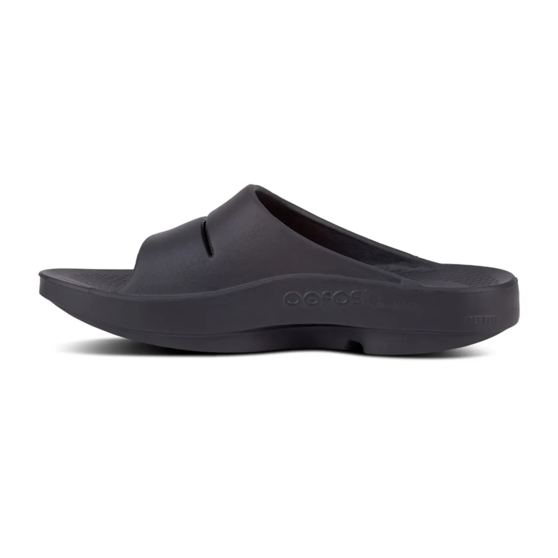 OOFOS Men’s OOahh Slide Sandal - Black