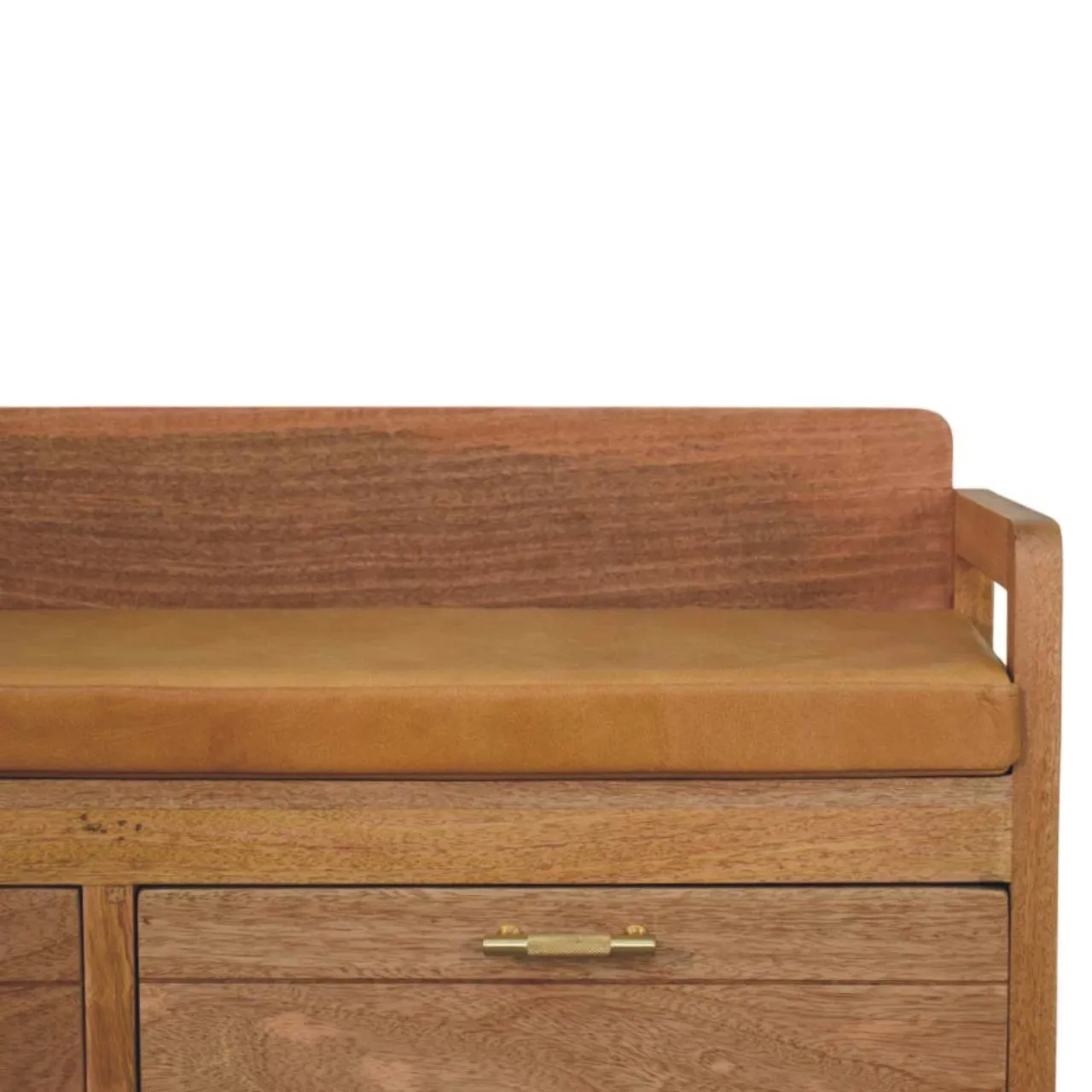 Oxford 2 Drawer Storage Bench - Beige