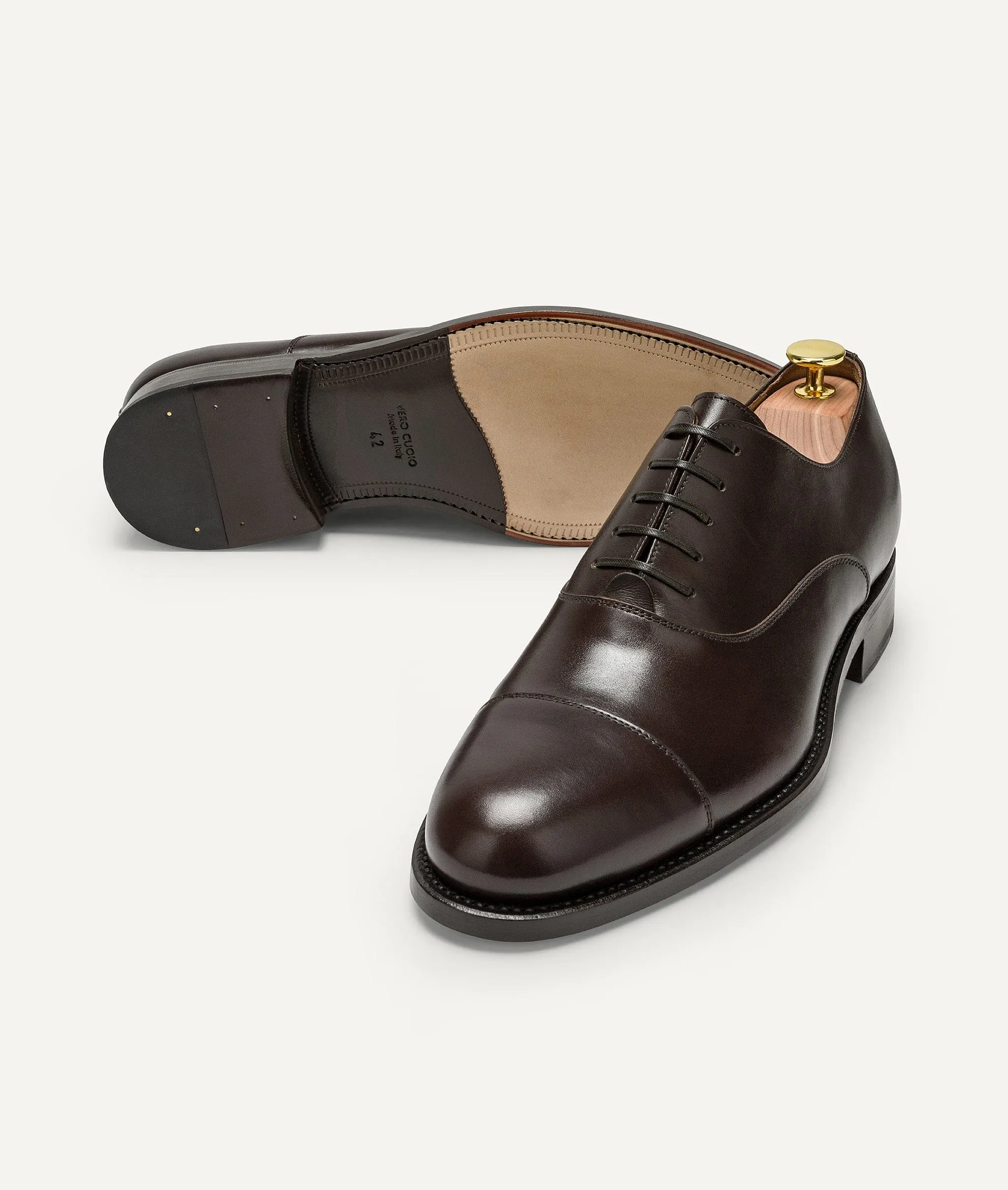 Oxford Cap Toe in Calf Leather