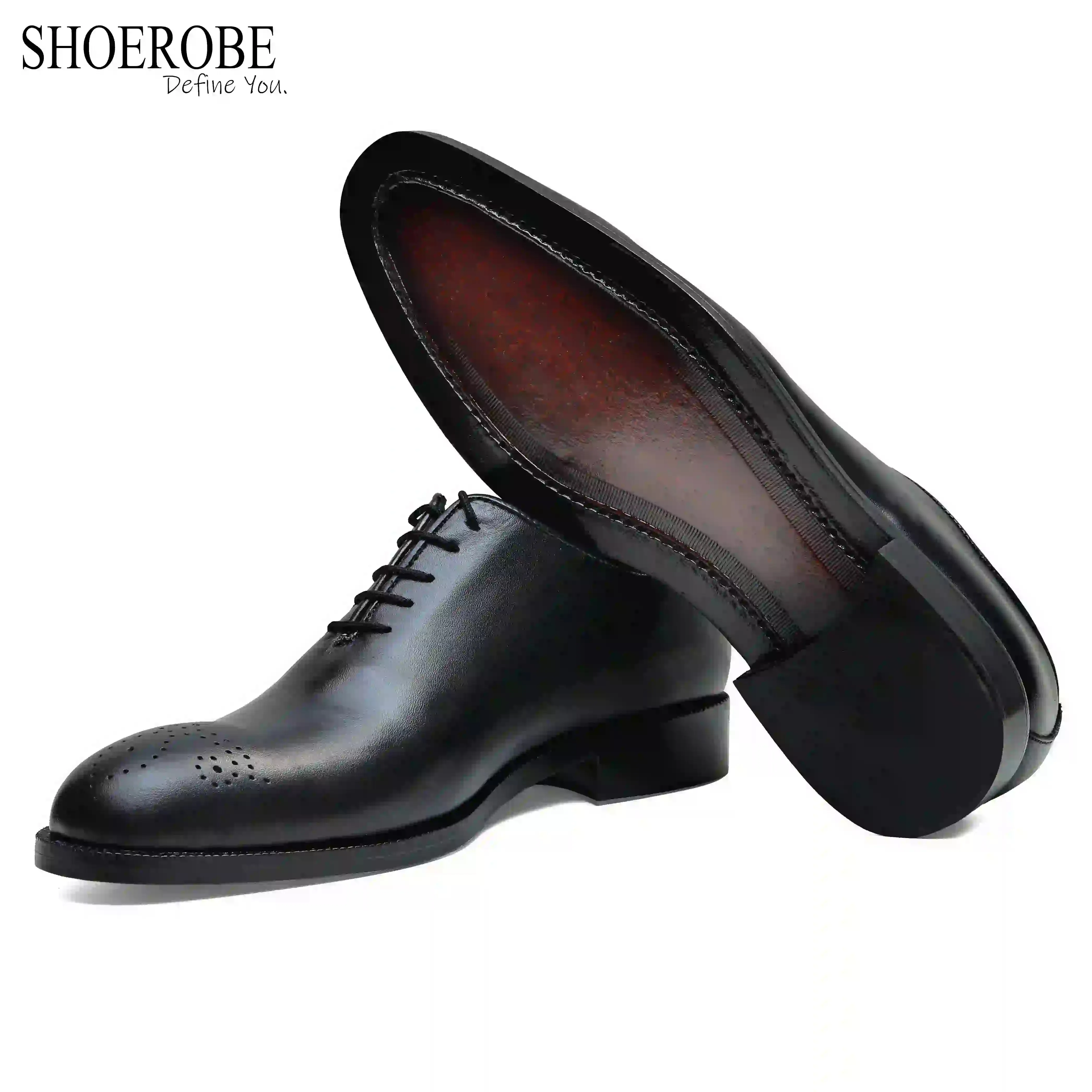 Oxford Classic Leather Dress Shoes For Men