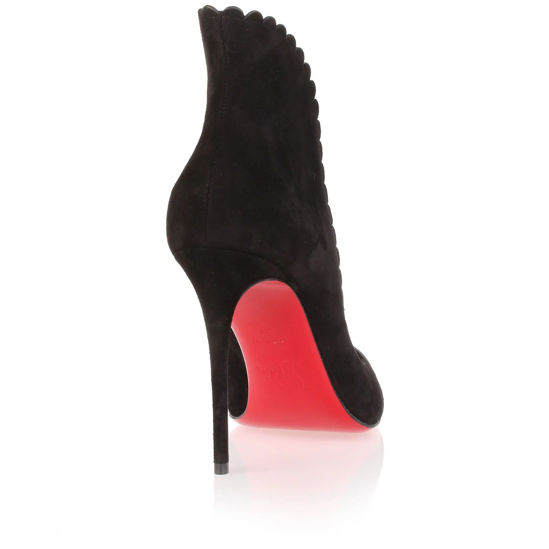 Pijonina 100 black suede pump